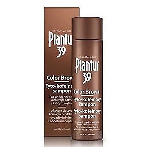 PLANTUR 39 Color brown fyto-kofeínový šampón 250 ml vyobraziť