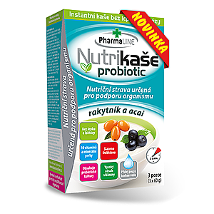NUTRIKAŠA Probiotic rakytník a ACAI 3 x 60g vyobraziť