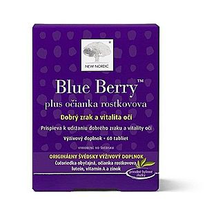 NEW NORDIC Blue berry 60 tabliet vyobraziť