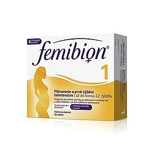 FEMIBION 1 Plánovanie a prvé týždne tehotenstva 56 tabliet vyobraziť
