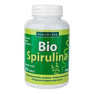 HEALTH LINK Spirulina Bio 500 mg 300 tabliet vyobraziť