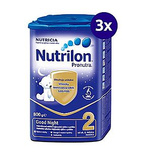 NUTRILON 2 Pronutra good night 800 g - balenie 3 ks vyobraziť