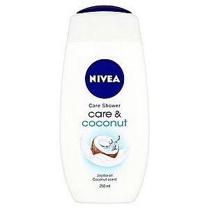 NIVEA Sprchový gél Care & coconut 250 ml vyobraziť