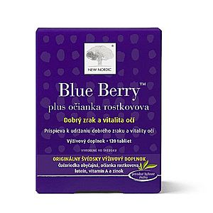 NEW NORDIC blue berry 120 tabliet vyobraziť
