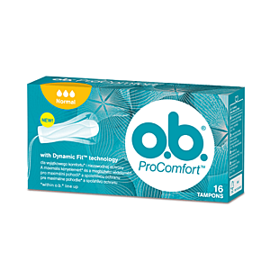 O.B. ProComfort normal hygienické tampóny 16 ks vyobraziť