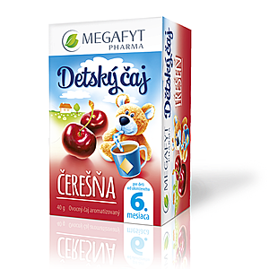 MEGAFYT Detský čaj čerešňa 20 x 2 g vyobraziť