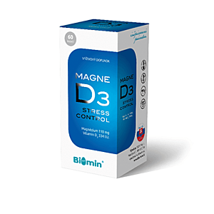 BIOMIN Magne D3 stress control 60 kapsúl vyobraziť