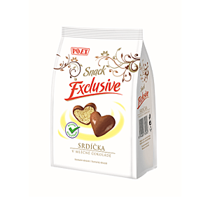 POEX Srdiečka v mliečnej čokoláde 90 g vyobraziť