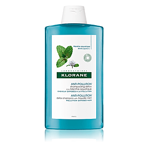 KLORANE Detoxikačný šampón s mätou vodnou pre vlasy vystavené znečistenému ovzdušiu 400 ml vyobraziť