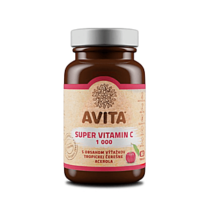 AVITA Super vitamín C 1000 mg s výťažkom aceroly 60 kapsúl vyobraziť