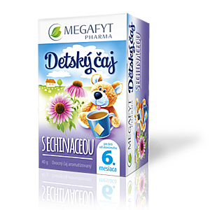 MEGAFYT Detský čaj s echinaceou 20 x 2 g vyobraziť