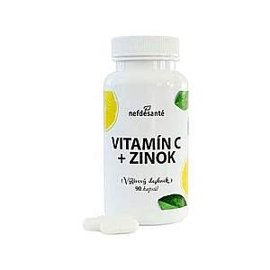 NEFDESANTÉ Vitamín C + zinok 90 kapsúl vyobraziť