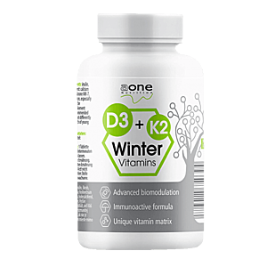 AONE Nutrition D3 + K2 winter vitamins 200 tabliet vyobraziť