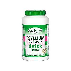 DR. POPOV psyllium detox 120 kapsúl vyobraziť