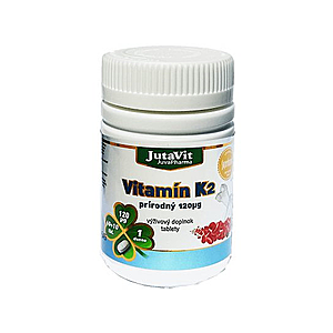 JUTAVIT Vitamín K2 prírodný 120 µg 60 tabliet vyobraziť