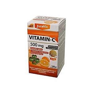 JUTAVIT Vitamín C 500 mg s príchuťou pomaranča 100 žuvacích tabliet vyobraziť
