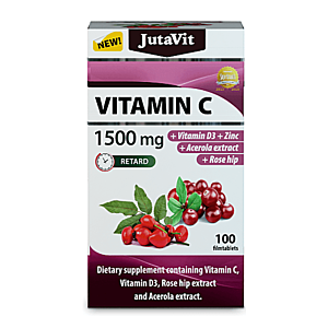 JUTAVIT Vitamín C 1500 mg 100 tabliet vyobraziť