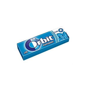 ORBIT Peppermint dražé žuvačky 10 kusov vyobraziť