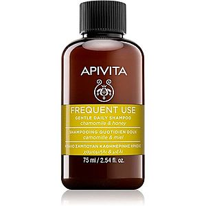 Apivita Frequent Use Chamomile & Honey šampón pre každodenné umývanie vlasov 75 ml vyobraziť