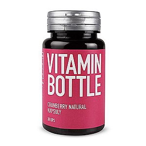 Brusnica Natural - Vitamin Bottle, 30 kapsúl, Brusnica Natural - Vitamin Bottle, 30 kapsúl vyobraziť