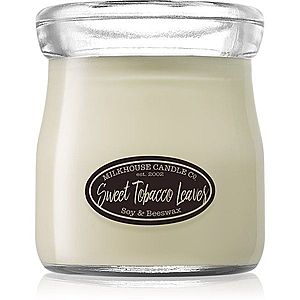 Milkhouse Candle Co. Creamery Sweet Tobacco Leaves vonná sviečka Cream Jar 142 g vyobraziť