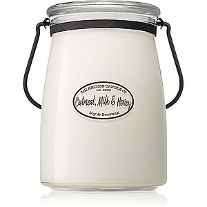Milkhouse Candle Co. Creamery Oatmeal, Milk & Honey vonná sviečka Butter Jar 624 g vyobraziť