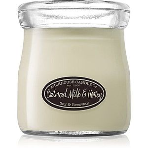 Milkhouse Candle Co. Creamery Oatmeal, Milk & Honey vonná sviečka Cream Jar 142 g vyobraziť