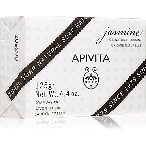Apivita Natural Soap Jasmine čistiace tuhé mydlo 125 g vyobraziť