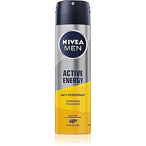 Nivea Men Active Energy antiperspirant v spreji pre mužov 150 ml vyobraziť