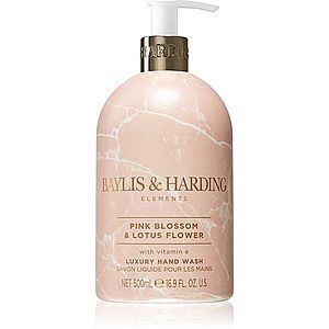 Baylis & Harding Elements Pink Blossom & Lotus Flower tekuté mydlo na ruky 500 ml vyobraziť