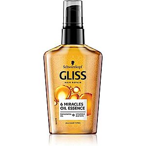 Schwarzkopf Gliss Oil Nutritive intenzívna olejová starostlivosť 6 v 1 pre suché vlasy 75 ml vyobraziť