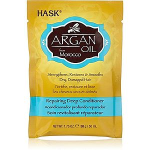HASK Argan Oil hĺbkovo regeneračný kondicionér pre suché a poškodené vlasy 50 ml vyobraziť
