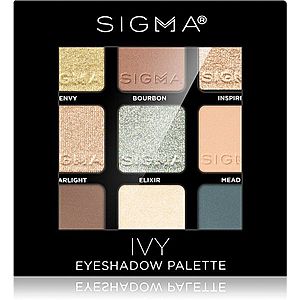 Sigma Beauty Eyeshadow Palette Ivy paletka očných tieňov 9 g vyobraziť