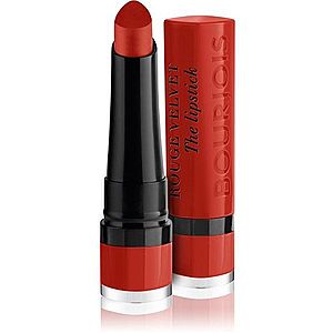 Bourjois Rouge Velvet The Lipstick matný rúž odtieň 21 Grande Roux 2, 4 g vyobraziť
