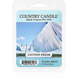 Country Candle Cotton Fresh vosk do aromalampy 64 g vyobraziť
