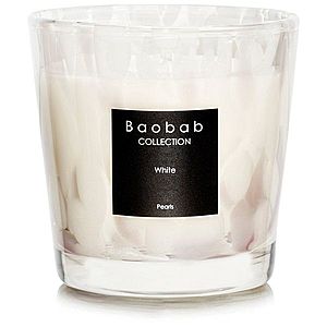 Baobab Collection Pearls White vonná sviečka 8 cm vyobraziť