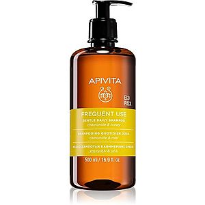 Apivita Frequent Use Chamomile & Honey šampón pre každodenné umývanie vlasov 500 ml vyobraziť