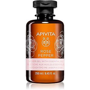 Apivita Rose Pepper Rejuvenating Showel Gel sprchový gél s esenciálnymi olejmi 250 ml vyobraziť