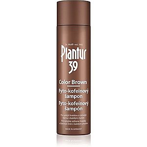 Plantur 39 Color Brown kofeínový šampón pre hnedé odtiene vlasov 250 ml vyobraziť
