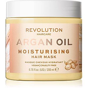 Revolution Haircare Hair Mask Argan Oil intenzívne hydratačná a výživná maska na vlasy 200 ml vyobraziť