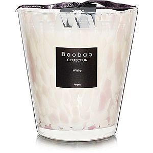 Baobab Collection Pearls White vonná sviečka 16 cm vyobraziť