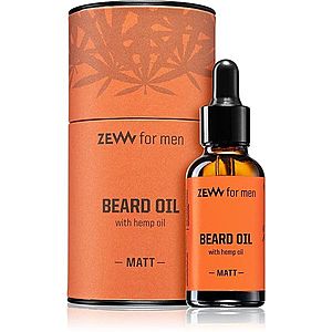 Zew For Men Beard Oil with Hemp Oil olej na bradu s konopným olejom Matt 30 ml vyobraziť