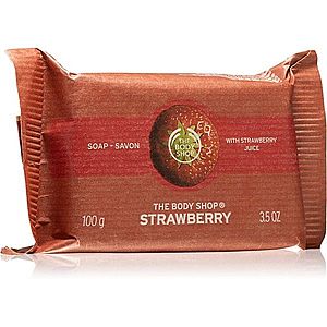 The Body Shop Strawberry prírodné tuhé mydlo 100 g vyobraziť