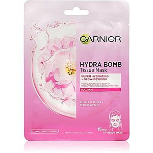 Garnier Skin Naturals Hydra Bomb plátenná maska s rozjasňujúcim účinkom 28 g vyobraziť