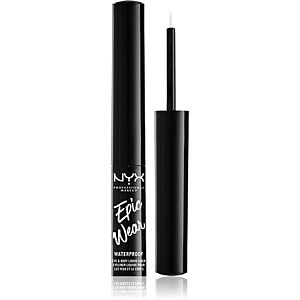 NYX Professional Makeup Epic Wear Metallic Liquid Liner dlhotrvajúce gélové očné linky odtieň 03 - Silver Metal 3, 5 ml vyobraziť