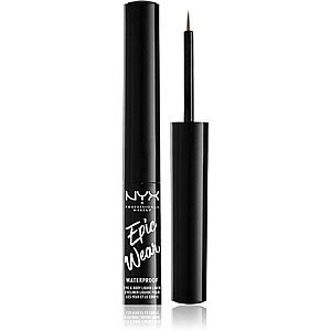 NYX Professional Makeup Epic Wear Metallic Liquid Liner dlhotrvajúce gélové očné linky odtieň 04 - Brown Metal 3, 5 ml vyobraziť
