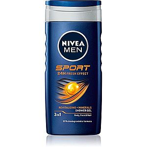 Nivea Men Sport sprchový gél s minerálmi pre mužov 250 ml vyobraziť