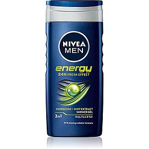 Nivea Men Energy sprchový gél pre mužov 250 ml vyobraziť