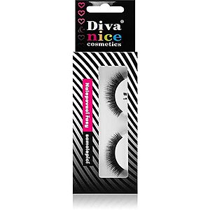 Diva & Nice Cosmetics Accessories nalepovacie mihalnice z prírodných vlasov No. 1 1 ks vyobraziť