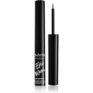 NYX Professional Makeup Epic Wear Metallic Liquid Liner dlhotrvajúce gélové očné linky odtieň 01 - Black Metal 3, 5 ml vyobraziť